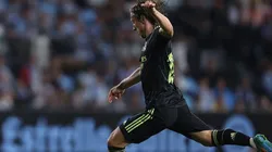 Momento del gol de Modric.