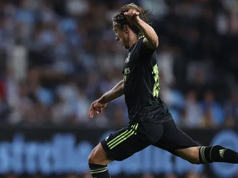 Desde cualquier lado te anota Luka Modric: golazo con Real Madrid