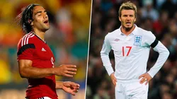 Radamel Falcao y David Bekcham, dos de los desafortunados.