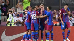 Jugadores del Barcelona.