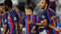 Jugadores del Barcelona.