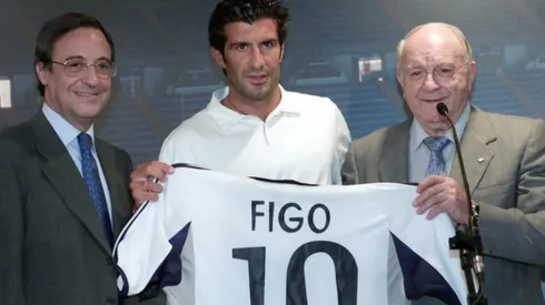 Real Madrid fichó a Figo en el mercado de pases del 2000.