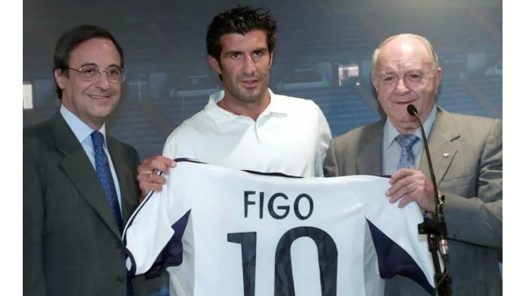 Real Madrid fichó a Figo en el mercado de pases del 2000.