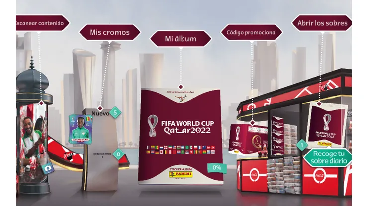 Códigos para sobres gratis - Álbum Qatar 2022