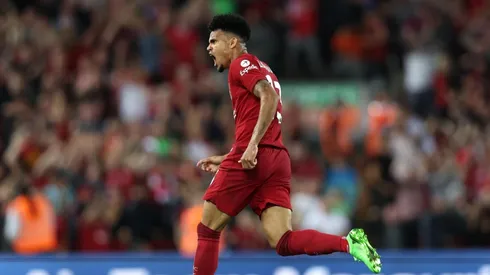 Luis Díaz, autor de un golazo para Liverpool.