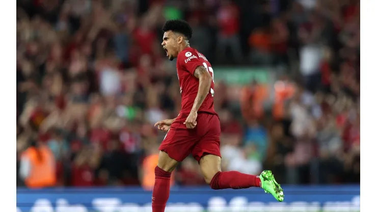 Luis Díaz, autor de un golazo para Liverpool.