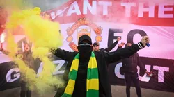 Aficionados del Manchester United.