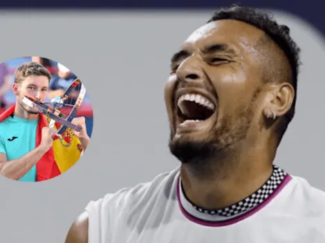 El polémico mensaje de Kyrgios contra Carreño Busta tras el título en Montreal