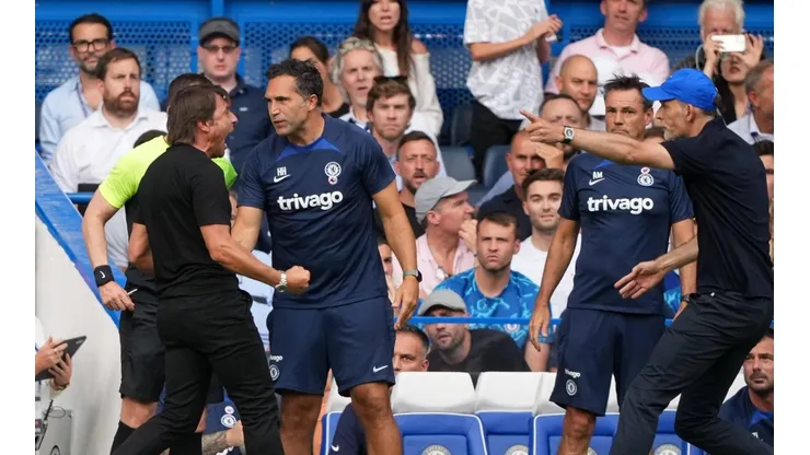 El enfrentamiento entre Conte y Tuchel.