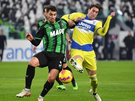 Juventus vs Sassuolo: alineaciones confirmadas en la Serie A