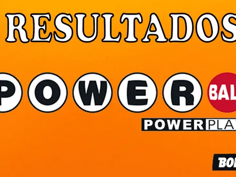 Lotería Powerball de USA: resultados del sorteo del lunes 15 de agosto 2022