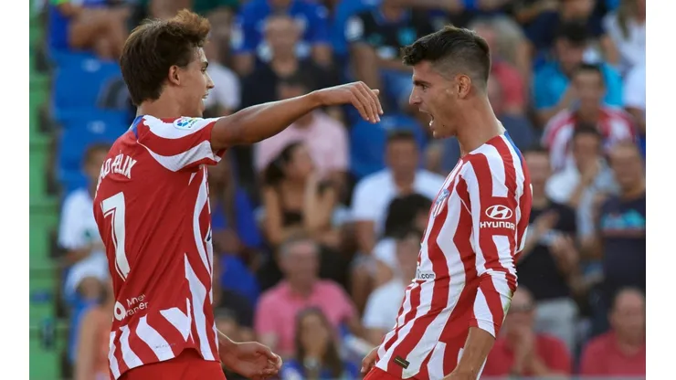Joao Félix y Álvaro Morata