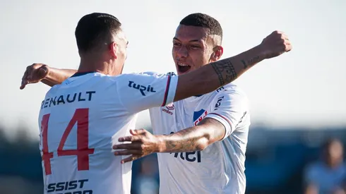 Fagúndez celebra su gol ante Liverpool.