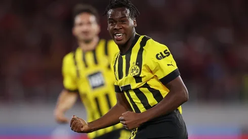 Jamie Bynoe-Gittens fue la figura de Borussia Dortmund en pocos minutos.