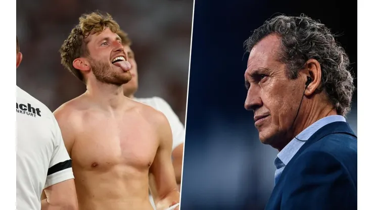 Fuerte crítica a Valdano a Christopher Lenz.