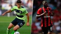 El Manchester City de Julián Álvarez recibe al Bournemouth de Jefferson Lerma.