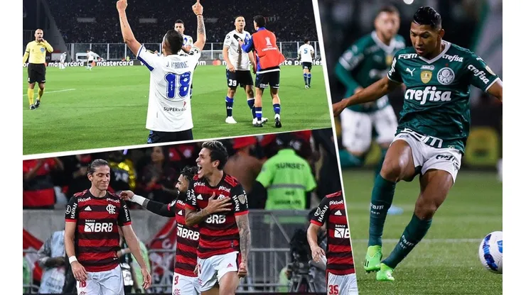 Vélez, Flamengo y Palmeiras; los clasificados junto a Paranaense.