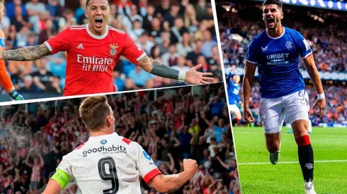 Benfica, PSV y Rangers se clasificaron.