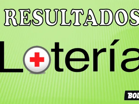 Resultados | Lotería de la Cruz Roja: Premio Mayor y secos último Sorteo 2957 martes 9 de agosto