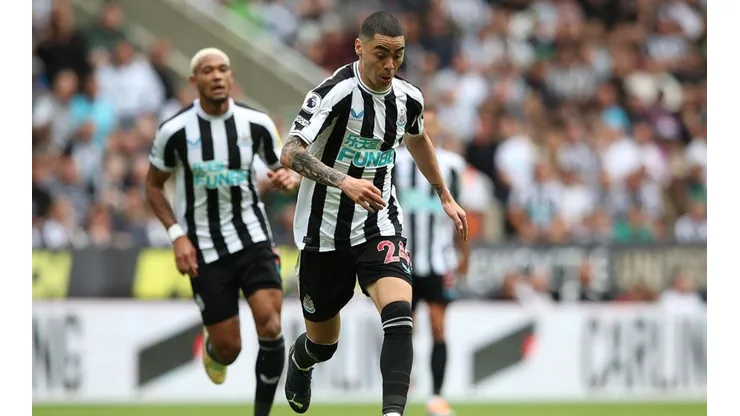 Miguel Almirón, paraguayo en Newcastle.