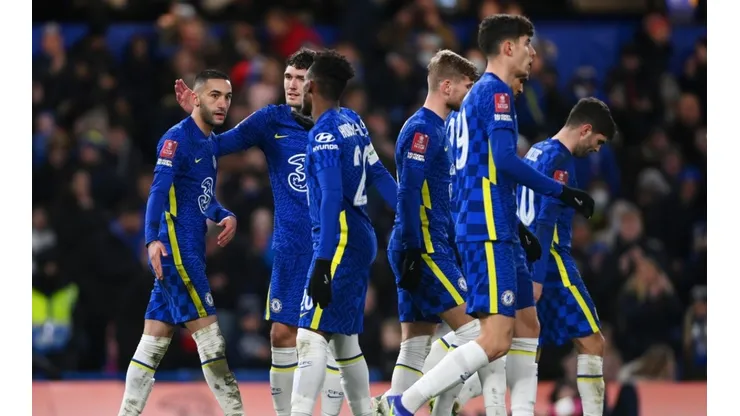 Jugadores del Chelsea.