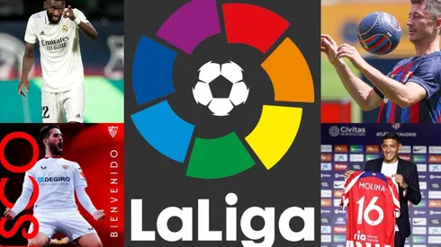 Algunos de los principales fichajes de LaLiga.