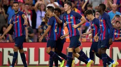 Jugadores del Barcelona.