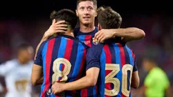 Jugadores del Barcelona.