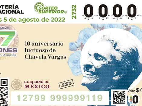 Resultados del Sorteo Superior del viernes 5 de agosto 2022 | Números ganadores en la Lotería Nacional