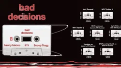 Bad decisions es la la nueva colaboración de BTS junto a Benny Blanco y Snoop Dogg.