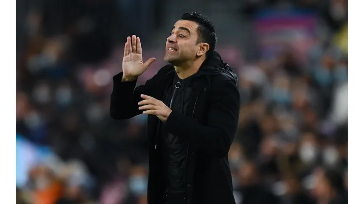 Xavi Hernández, entrenador de Barcelona.