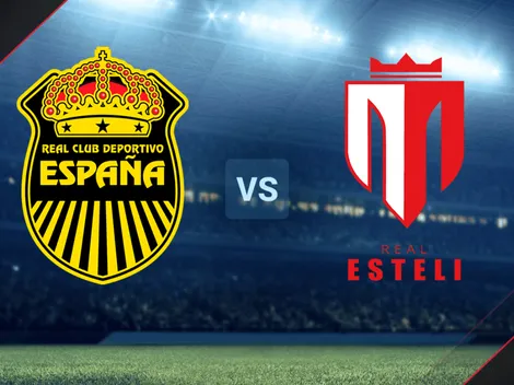 Real España vs. Real Estelí EN VIVO por la Liga Concacaf: Hora, canales de TV, streaming EN DIRECTO y transmisión