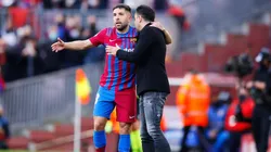 Xavi busca competencia para Jordi Alba.