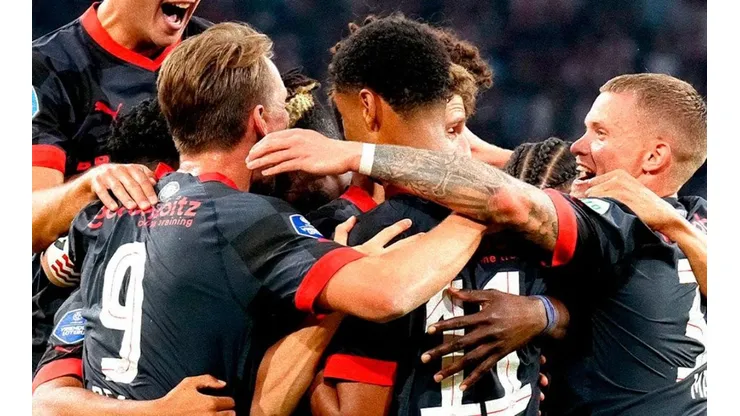 PSV en festejo.