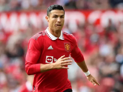 Cristiano abandonó Old Trafford antes del final del partido