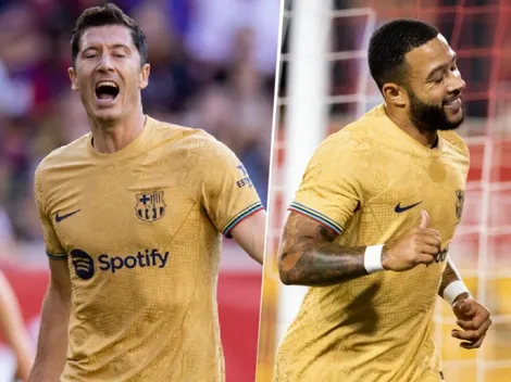 Lewandowski no anota gol con el Barça y Memphis aprovecha con pocos minutos
