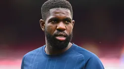 Umtiti, jugador francés de Barcelona.