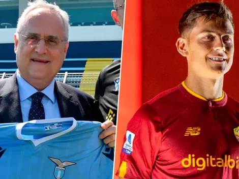 Presidente de Lazio sobre Dybala: "Nosotros no coleccionamos figuritas Panini"