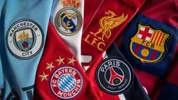 Camisetas de los principales clubes del viejo continente.