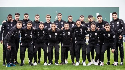 El plantel de Uruguay para jugar COTIF L'Alcudia.