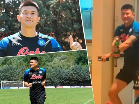 VIDEO | Kim Min-jae se presentó ante Napoli bailando Gangnam Style