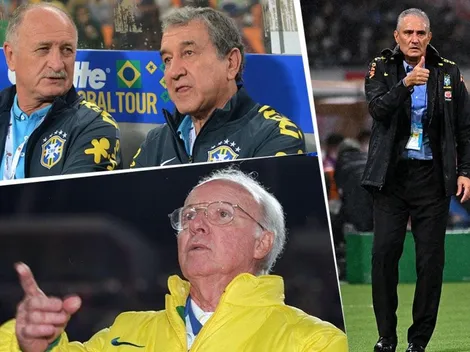 Los mejores técnicos de la historia de Brasil: hay varias sorpresas