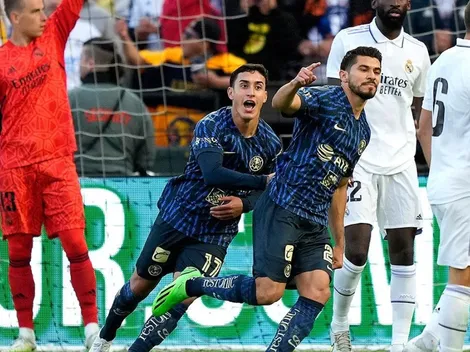 Real Madrid se vio sorprendido ante un aguerrido América que al final le empató