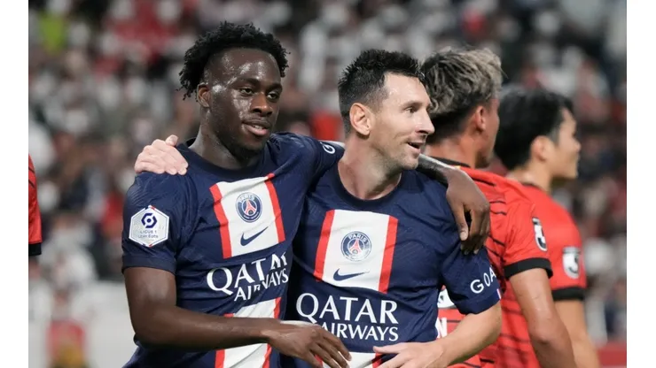 Messi y Kalimuendo fueron de los más destacados en la gira de PSG por Japón.