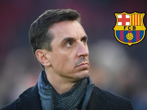 Gary Neville atacó sin piedad a la dirigencia de Barcelona: "Es inmoral"
