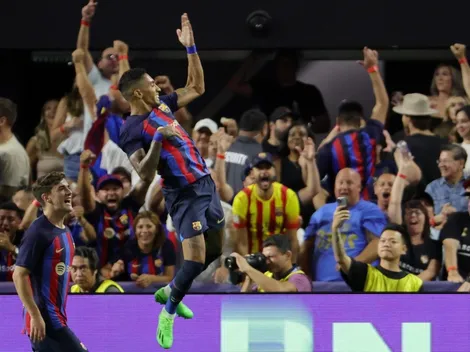 Raphinha: "Marcar en el Clásico fue una sensación única"