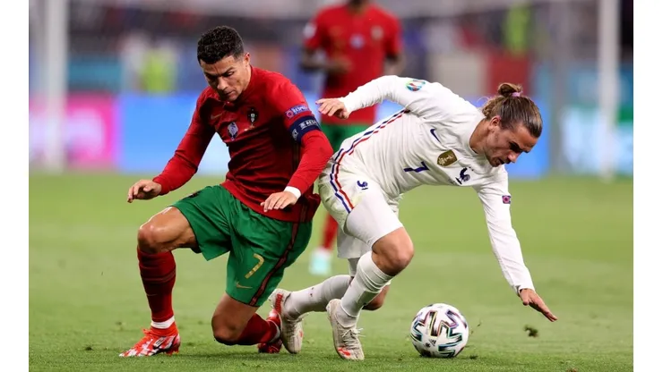 Cristiano Ronaldo y Antoine Griezmann.