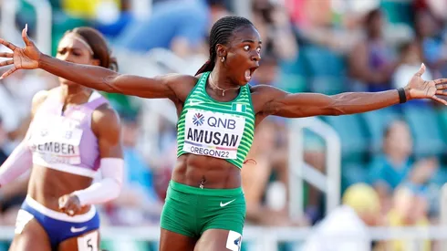 Tobi Amusan batió el récord mundial de 100 metros con vallas.