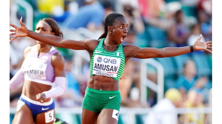 Tobi Amusan batió el récord mundial de 100 metros con vallas.