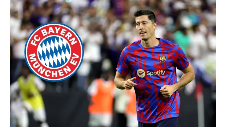 Robert Lewandowski, ex delantero del Bayern Munich.